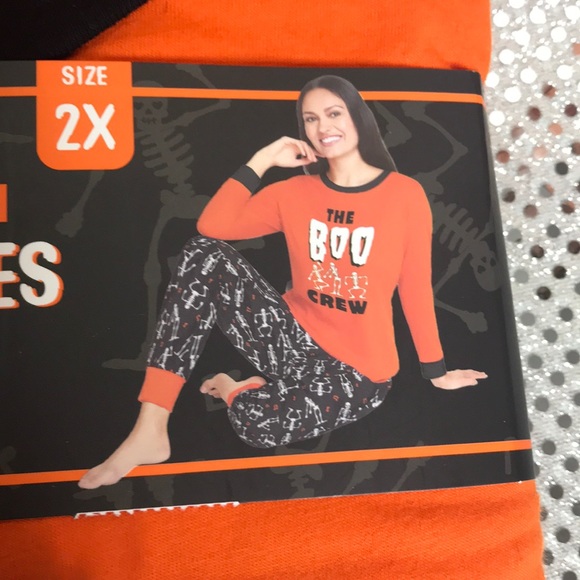 “The Boo Crew” PJ Set - Picture 2 of 12